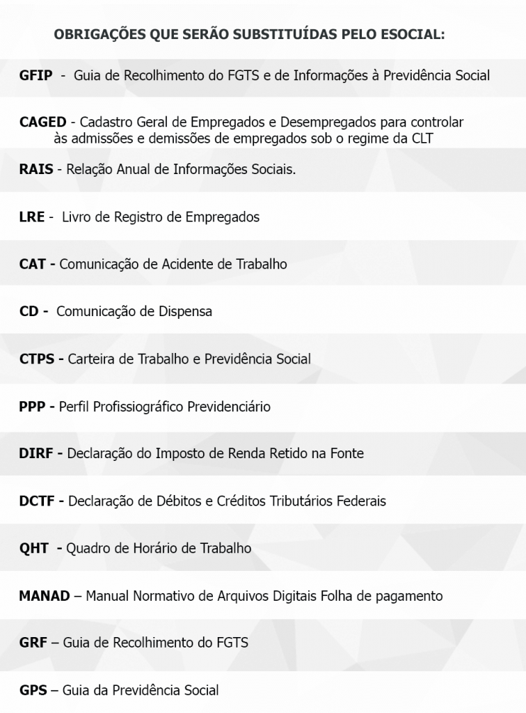 substituições-esocial